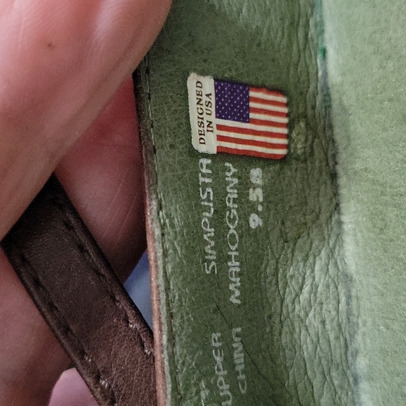 Ladies Earth leather Mary Jane's size 9.5 - Picture 9 of 9